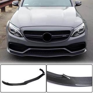 Frontspoilerlæbe til for kofanger Lip V2 (til SD C63 AMG 2015-2019, carbon) foto 1