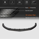 Mercedes C-klasse W205 2014–2021 Kulfiber frontlæbe til forreste kofanger Lip V3 (til SD C63 AMG 2015-2019, kulfiber) foto 6