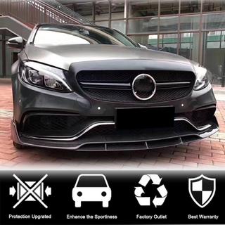 Frontlæbe til forreste kofanger V4 (til SD C63 AMG 2015-2019, kulfiber) foto 4