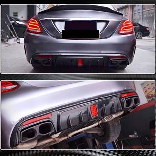 Bagkofanger-diffuser V1 (til SD C43/C63 AMG 2015-2019, carbon) foto 3