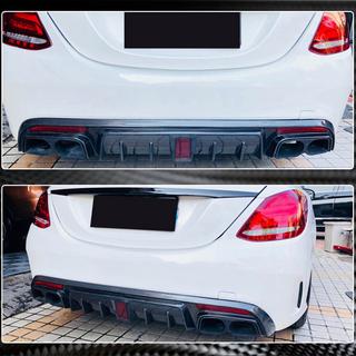 Bagkofanger-diffuser V1 (til SD C43/C63 AMG 2015-2019, carbon) foto 4