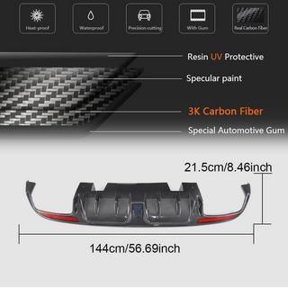 Bagkofangerdiffuser V2 (til SD C43/C63 AMG 2015-2019, carbon) foto 3