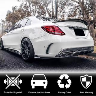 Bagkofanger-flaps Flap (til SD C43/C63 AMG 2015-2019, carbon) Mercedes C-klasse W205 2014–2021 foto 2