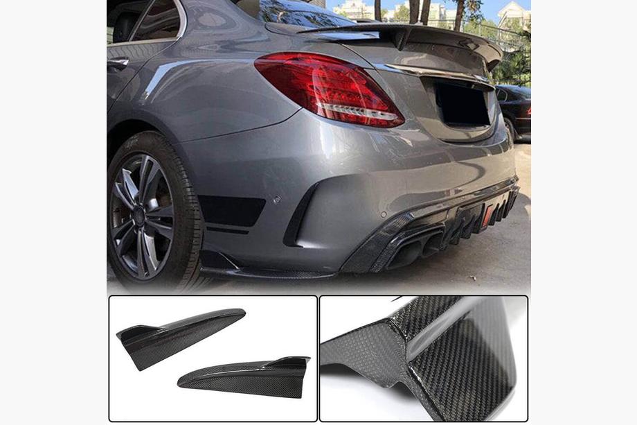 Mercedes C-klasse W205 2014–2021 Bagkofanger-flaps Flap (til SD C43/C63 AMG 2015-2019, carbon) Image