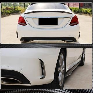 Bagkofangerliste bag (til SD C43/C63 AMG 2015-2019, kulfiber) Mercedes C-klasse W205 2014–2021 foto 4