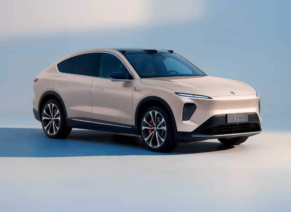 Test af NIO EC7: Elektrisk coupé-crossover med rekord-aerodynamik
