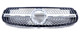 Mercedes GLC X253 2015–2022 Frontgrill Diamond Silver (til GLC 43 AMG/GLC 63 AMG/AMG-Line 2019-2022) Med kameraholder foto 2
