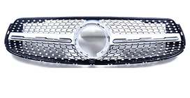 Mercedes GLC X253 2015–2022 Frontgrill Diamond Silver (til GLC 43 AMG/GLC 63 AMG/AMG-Line 2019-2022) foto 2