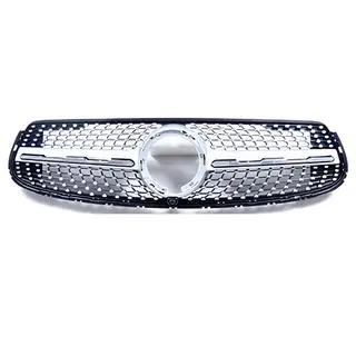 Frontgrill Diamond Silver (til GLC 43 AMG/GLC 63 AMG/AMG-Line 2019-2022) foto 2