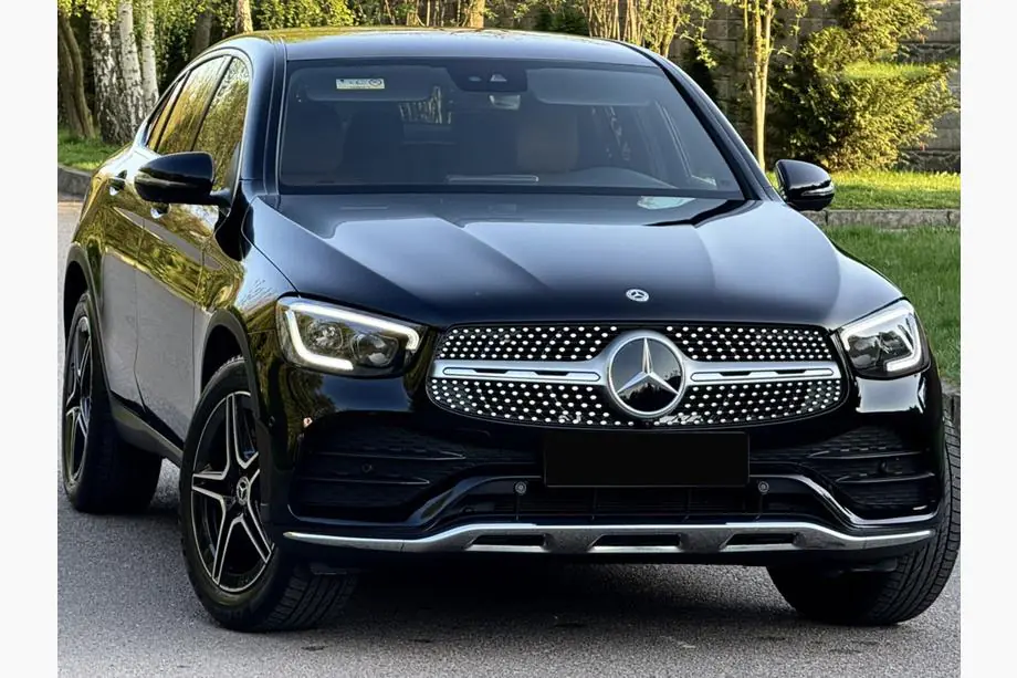 Mercedes GLC X253 2015–2022 Frontgrill Diamond Silver (til GLC 43 AMG/GLC 63 AMG/AMG-Line 2019-2022) Image