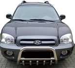 Hyundai Santa Fe 1 2000–2006 Bullbar WT003 (rustfrit stål) foto 2