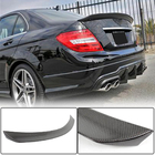 Mercedes C-class W204 2007–2015 SD V2 spoiler (carbon) foto 2