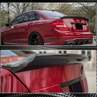 Mercedes C-class W204 2007–2015 SD V2 spoiler (carbon) foto 4