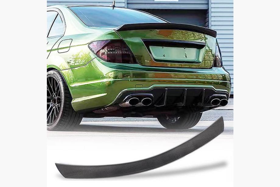 Mercedes C-class W204 2007–2015 SD V2 spoiler (carbon) Image