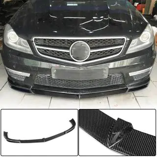 Frontbumper læbe Lip V1 (til AMG 2012-2014, carbon) foto 1