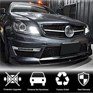 Frontbumper læbe Lip V1 (til AMG 2012-2014, carbon) foto 2
