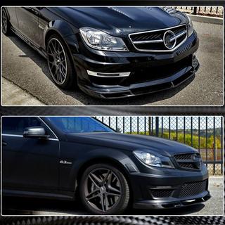 Frontbumper læbe Lip V1 (til AMG 2012-2014, carbon) foto 3