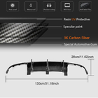 Mercedes C-class W204 2007–2015 Diffuser til bagkofanger V1 (til AMG SD 2008-2011, kulfiber) foto 6