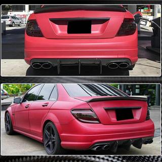 Diffuser til bagkofanger V1 (til AMG SD 2008-2011, kulfiber) foto 4