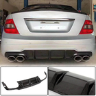 Mercedes C-class W204 2007–2015 Bagkofanger-diffuser V1 (til AMG SD/Coupe 2012-2014, carbon) foto 1