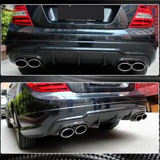 Bagkofanger-diffuser V1 (til AMG SD/Coupe 2012-2014, carbon) foto 3