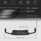 Mercedes C-class W204 2007–2015 Bagkofanger-diffuser V2 (til AMG SD/Coupe 2012-2014, carbon) foto 5