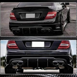 Bagkofanger-diffuser V2 (til AMG SD/Coupe 2012-2014, carbon) foto 4