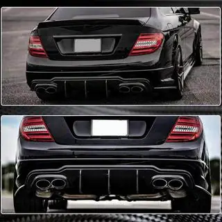 Bagkofanger-diffuser V2 (til AMG SD/Coupe 2012-2014, carbon) foto 4
