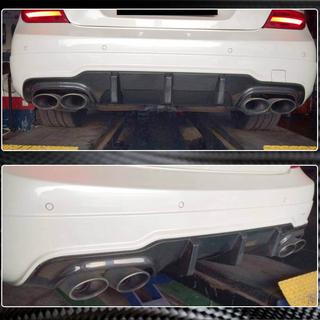 Diffuser til bagkofanger V3 (til AMG SD/Coupe 2012-2014, kulfiber) foto 3