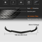 Mercedes C-class W204 2007–2015 Frontlæbe til kofanger Lip V3 (til AMG 2012-2014, carbon) foto 5