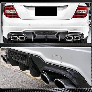 Bagkofanger-diffuser V4 (til AMG SD/Coupe 2012-2014, carbon) foto 3