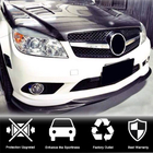 Mercedes C-class W204 2007–2015 Frontlæbe til forreste kofanger Lip (til AMG-Line 2008-2011, kulfiber) foto 2