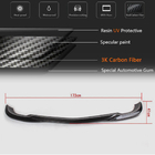 Mercedes C-class W204 2007–2015 Frontlæbe til forreste kofanger Lip (til AMG-Line 2008-2011, kulfiber) foto 5