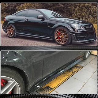 Sideskørter (til AMG SD, kulfiber) foto 3