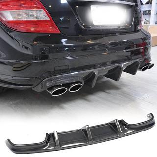 Diffuser til bagkofanger V2 (til AMG SD 2008-2011, kulfiber) foto 1