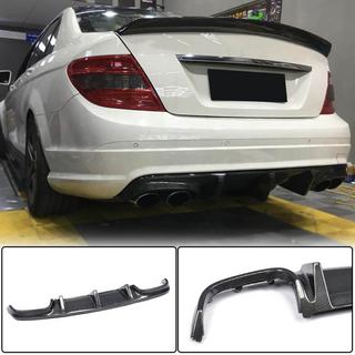 Diffuser til bagkofanger V2 (til AMG SD 2008-2011, kulfiber) foto 2