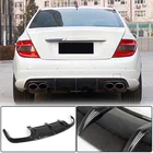 Mercedes C-class W204 2007–2015 Bagkofanger diffuser V3 (til AMG SD 2008-2011, carbon) foto 1