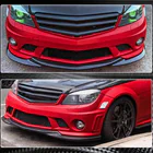 Mercedes C-class W204 2007–2015 Forkofangerlæbe Lip V3 (til AMG 2008-2011, carbon) foto 4