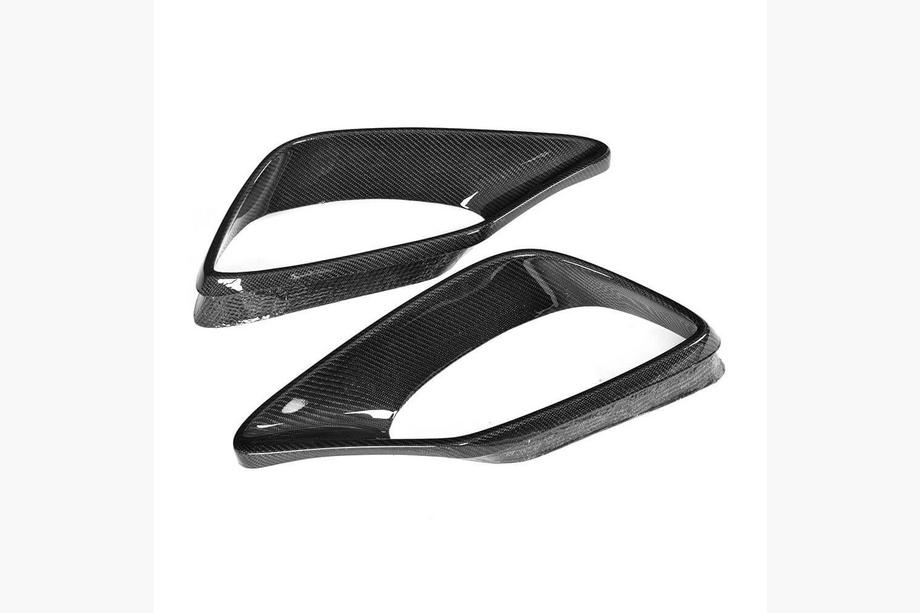 Mercedes S-klasse W222 2013–2022 Carbon indsatser til forreste kofanger (til AMG 2016-2018) Image