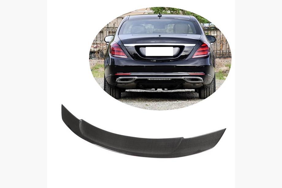 Mercedes S-klasse W222 2013–2022 Spoiler V1 (kulfiber) Image