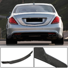 Mercedes S-klasse W222 2013–2022 Spoiler V2 (kulfiber) foto 1