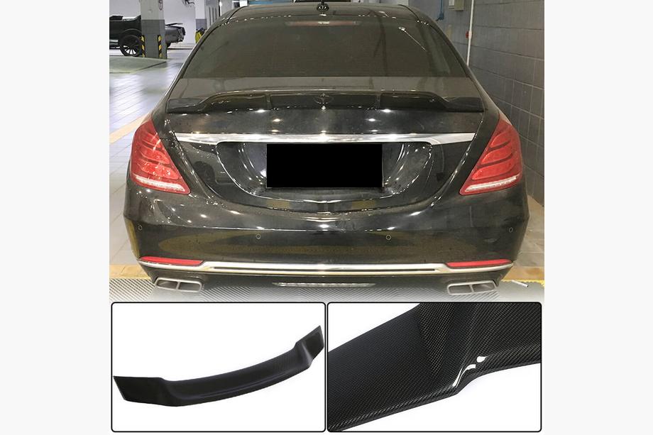 Mercedes S-klasse W222 2013–2022 Spoiler V3 (carbon) Image
