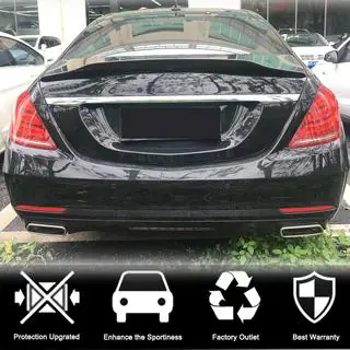 Spoiler V5 (Carbon) Mercedes S-klasse W222 2013–2022 foto 2