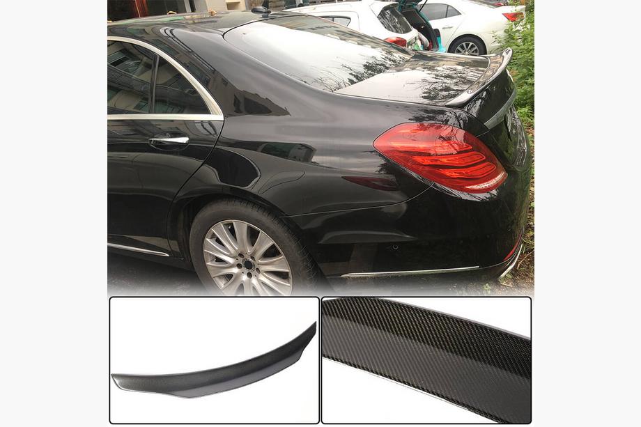 Mercedes S-klasse W222 2013–2022 Spoiler V5 (Carbon) Image