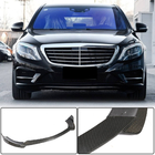 Mercedes S-klasse W222 2013–2022 Front bumper lip (til AMG-Line 2014-2017, carbon) foto 1