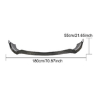 Mercedes S-klasse W222 2013–2022 Front bumper lip (til AMG-Line 2014-2017, carbon) foto 6