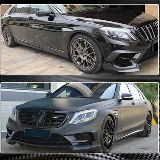 Frontkofangerlister V1 (til S63 AMG 2014-2017, carbon) foto 4