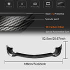 Mercedes S-klasse W222 2013–2022 Front bumper lip (til S63 AMG 2014-2017, carbon) foto 5