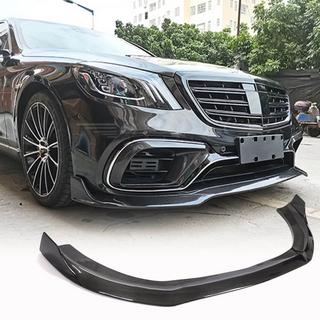 Front bumperlip (til S63/S65 AMG 2018-2022, carbon) foto 1