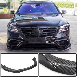 Front bumperlip (til S63/S65 AMG 2018-2022, carbon) foto 2